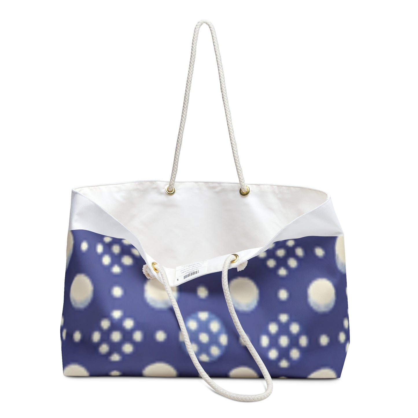 Weekender Bag - Purple Dot