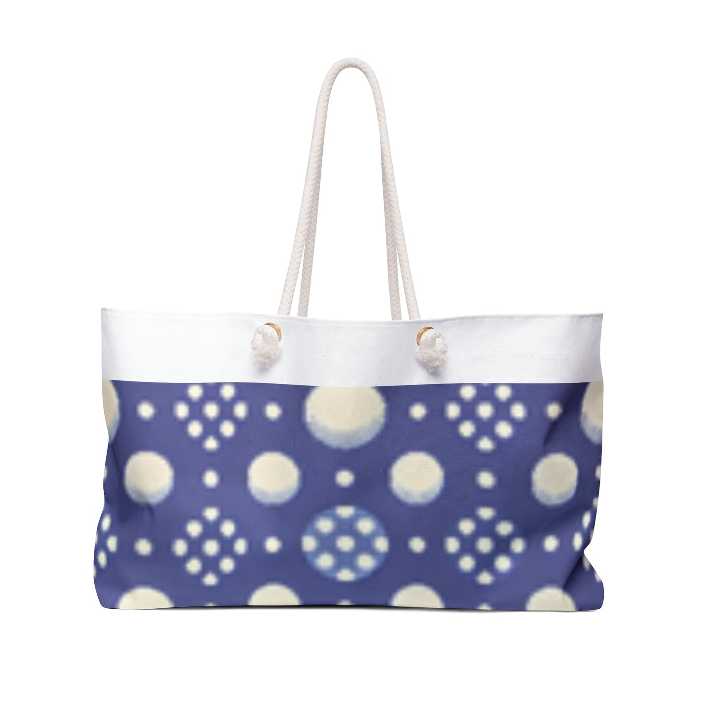 Weekender Bag - Purple Dot