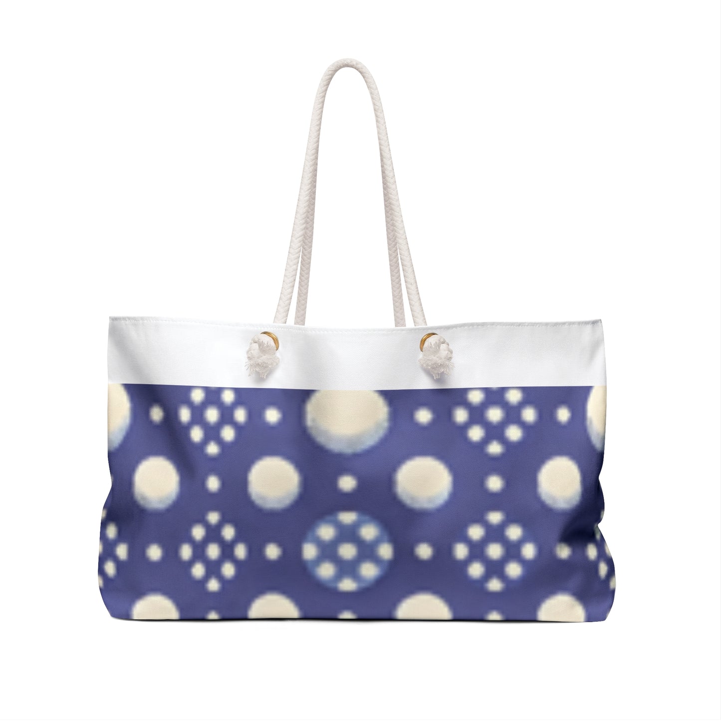 Weekender Bag - Purple Dot