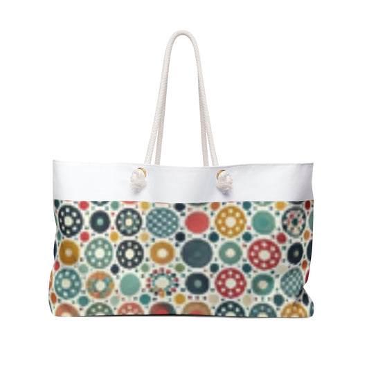 Weekender Bag - Multi Dot