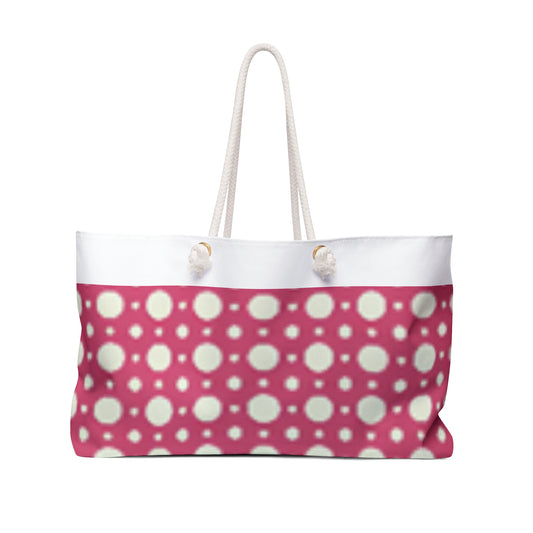 Weekender Bag - Pink Dot